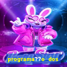 programa??o dos jogos de futebol