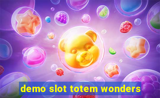 demo slot totem wonders