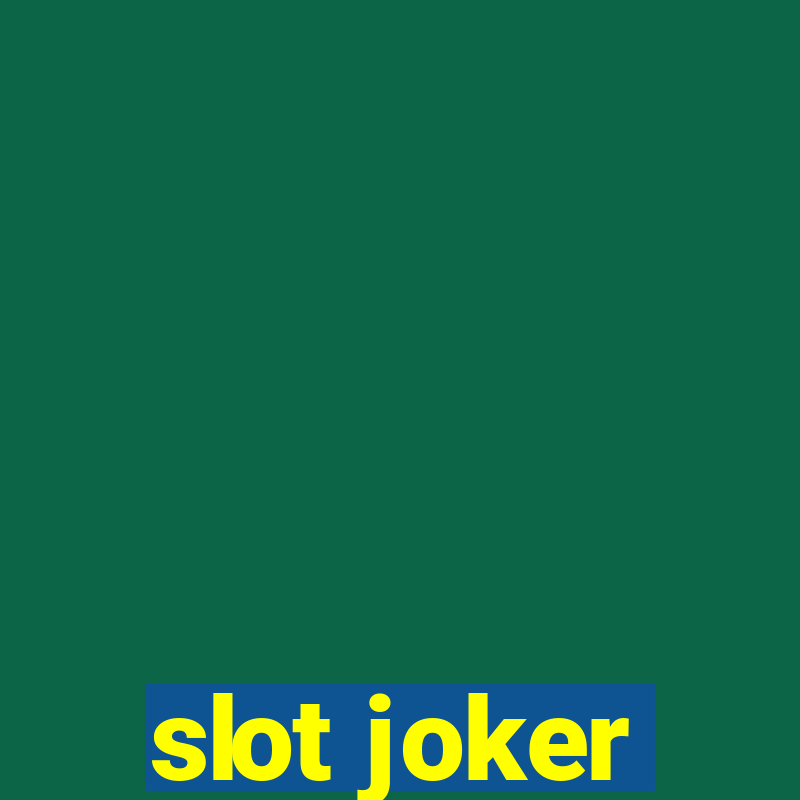 slot joker