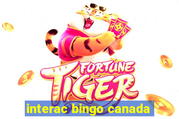 interac bingo canada