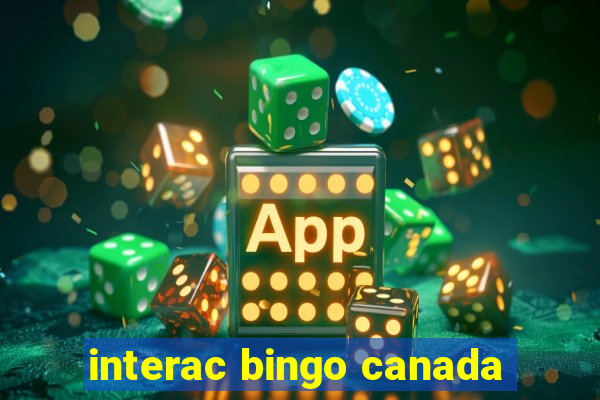 interac bingo canada