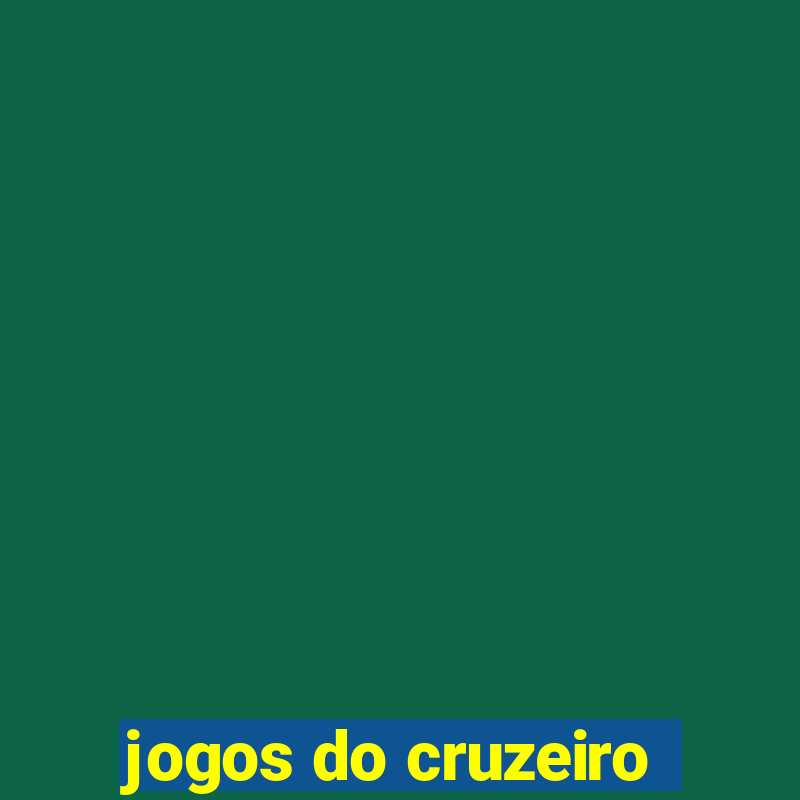 jogos do cruzeiro