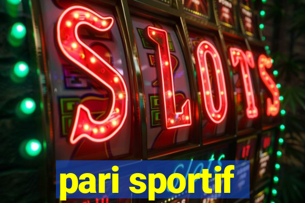 pari sportif