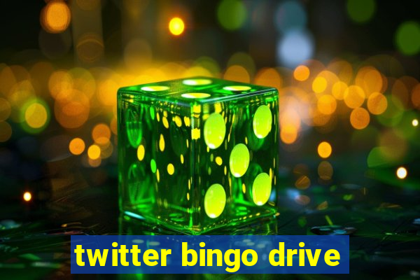 twitter bingo drive