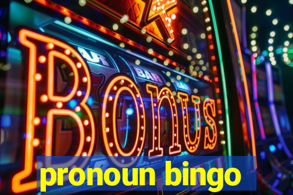 pronoun bingo