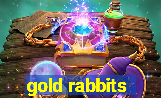 gold rabbits