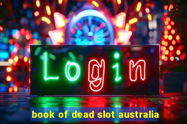 book of dead slot australia