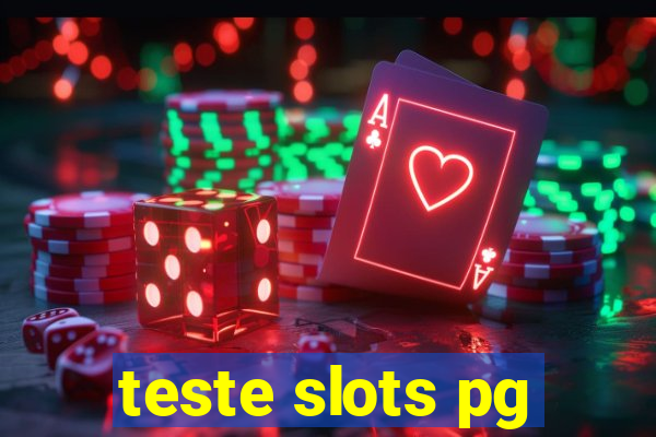 teste slots pg