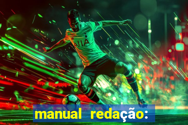 manual redação: folha pdf