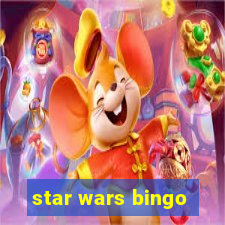 star wars bingo