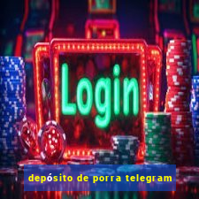 depósito de porra telegram