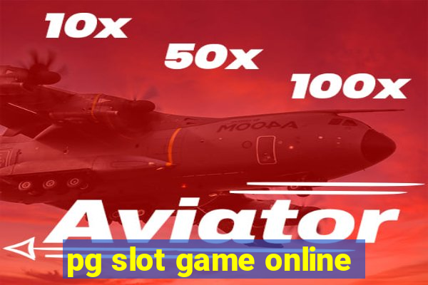 pg slot game online