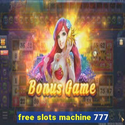 free slots machine 777