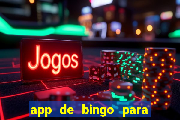 app de bingo para ganar dinero real