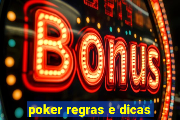 poker regras e dicas