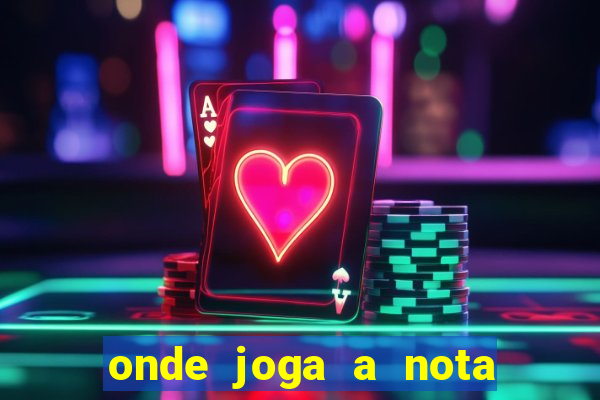 onde joga a nota do enem