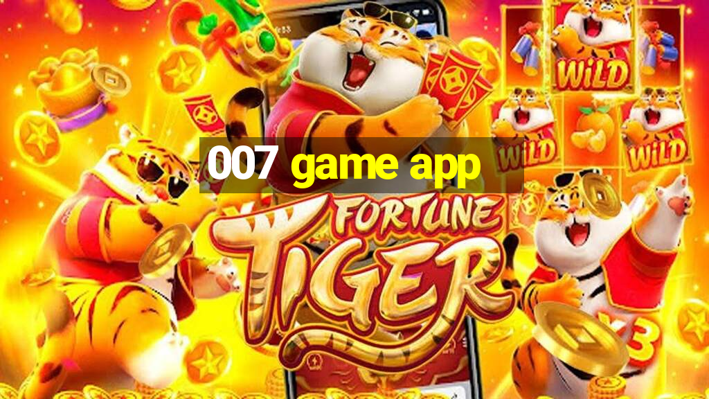 007 game app