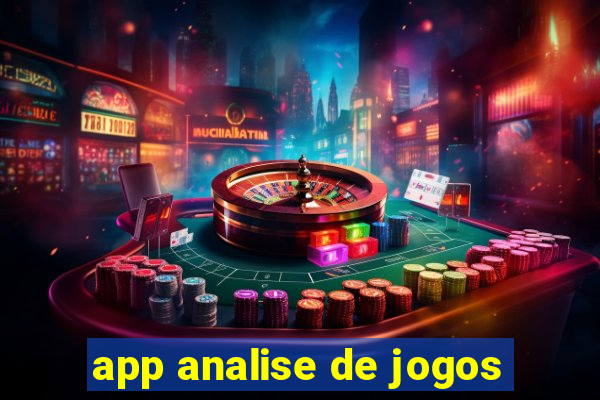 app analise de jogos