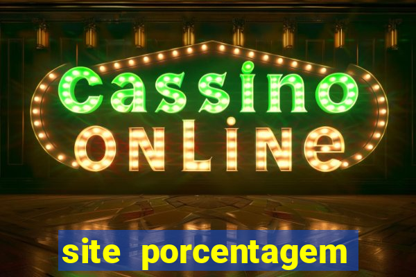 site porcentagem slots pg