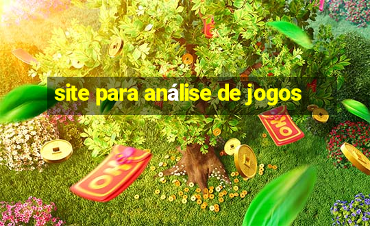 site para análise de jogos