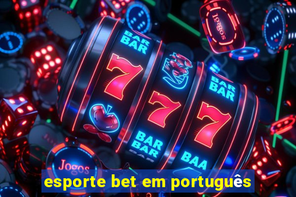 esporte bet em português