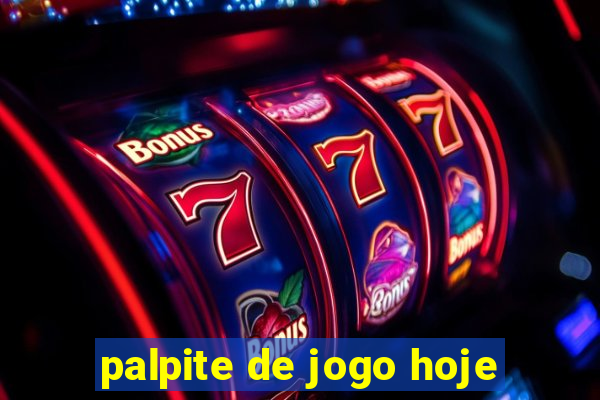 palpite de jogo hoje