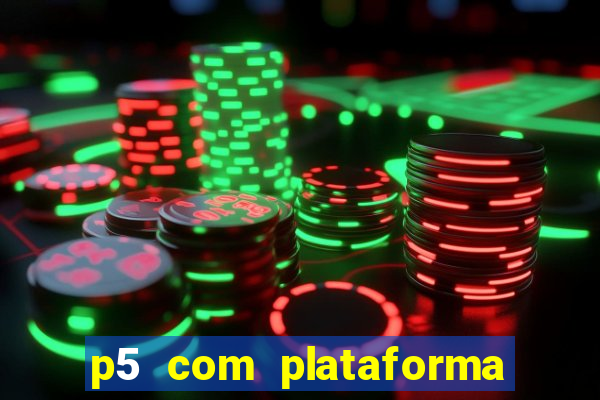 p5 com plataforma de jogos