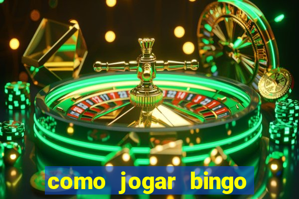 como jogar bingo de cartela