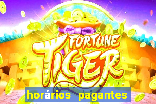 horários pagantes slots pg