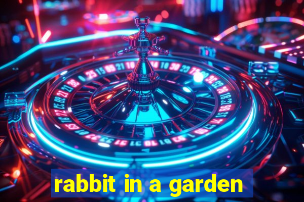 rabbit in a garden