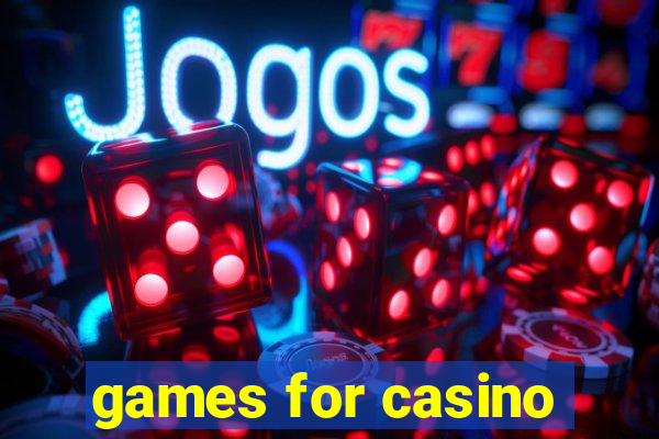 games for casino