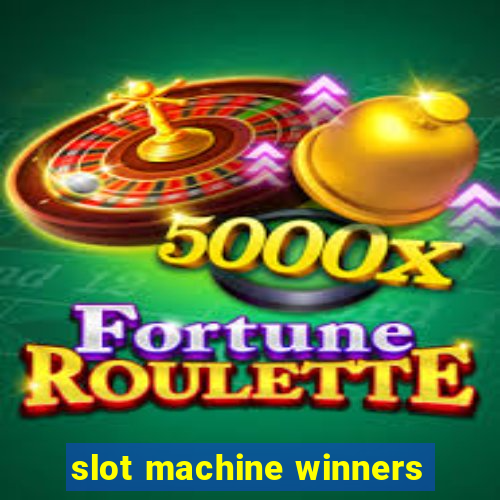 slot machine winners