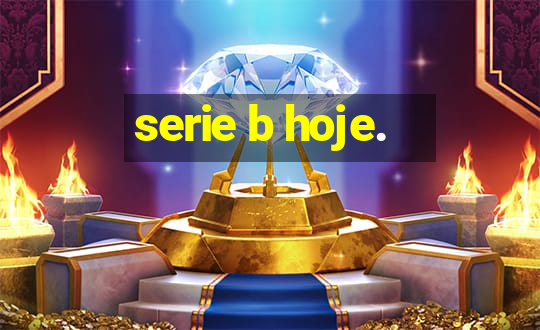 serie b hoje.