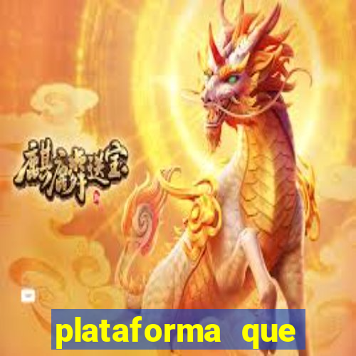 plataforma que ganha b?nus