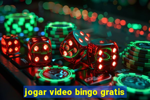 jogar video bingo gratis