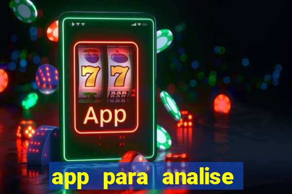 app para analise de jogos de futebol