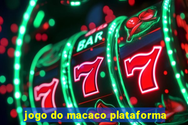 jogo do macaco plataforma