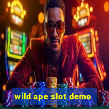 wild ape slot demo