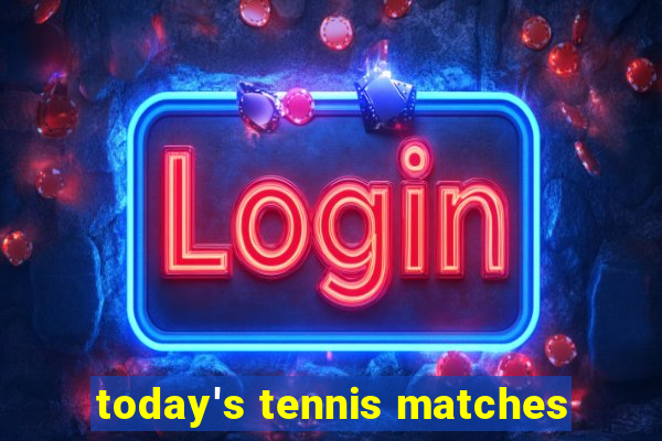 today's tennis matches