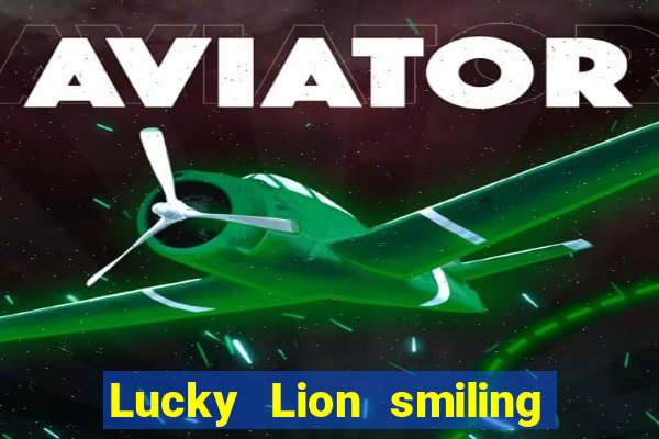 Lucky Lion smiling critters lion