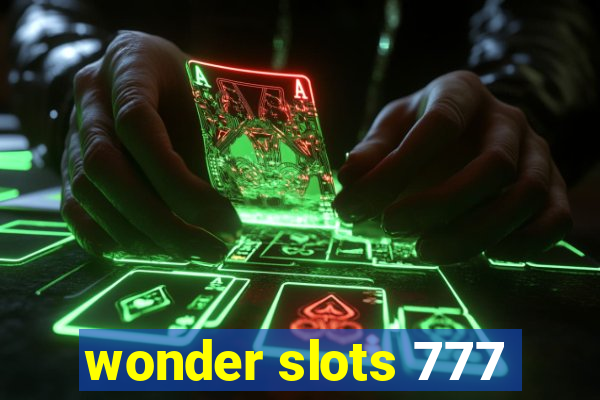 wonder slots 777