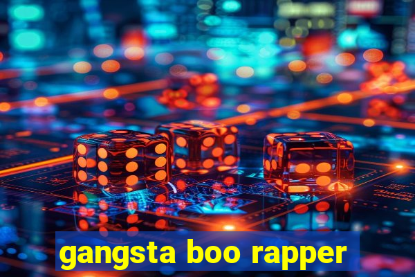 gangsta boo rapper