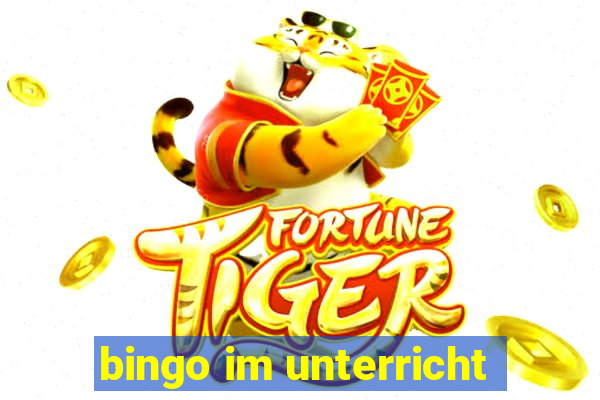 bingo im unterricht