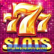 free to play slots games