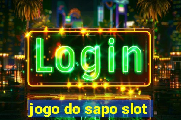 jogo do sapo slot