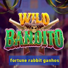 fortune rabbit ganhos