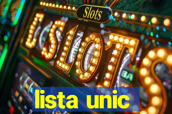 lista unic