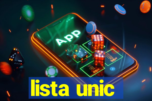 lista unic