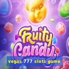 vegas 777 slots game