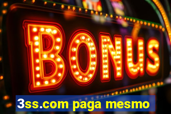 3ss.com paga mesmo